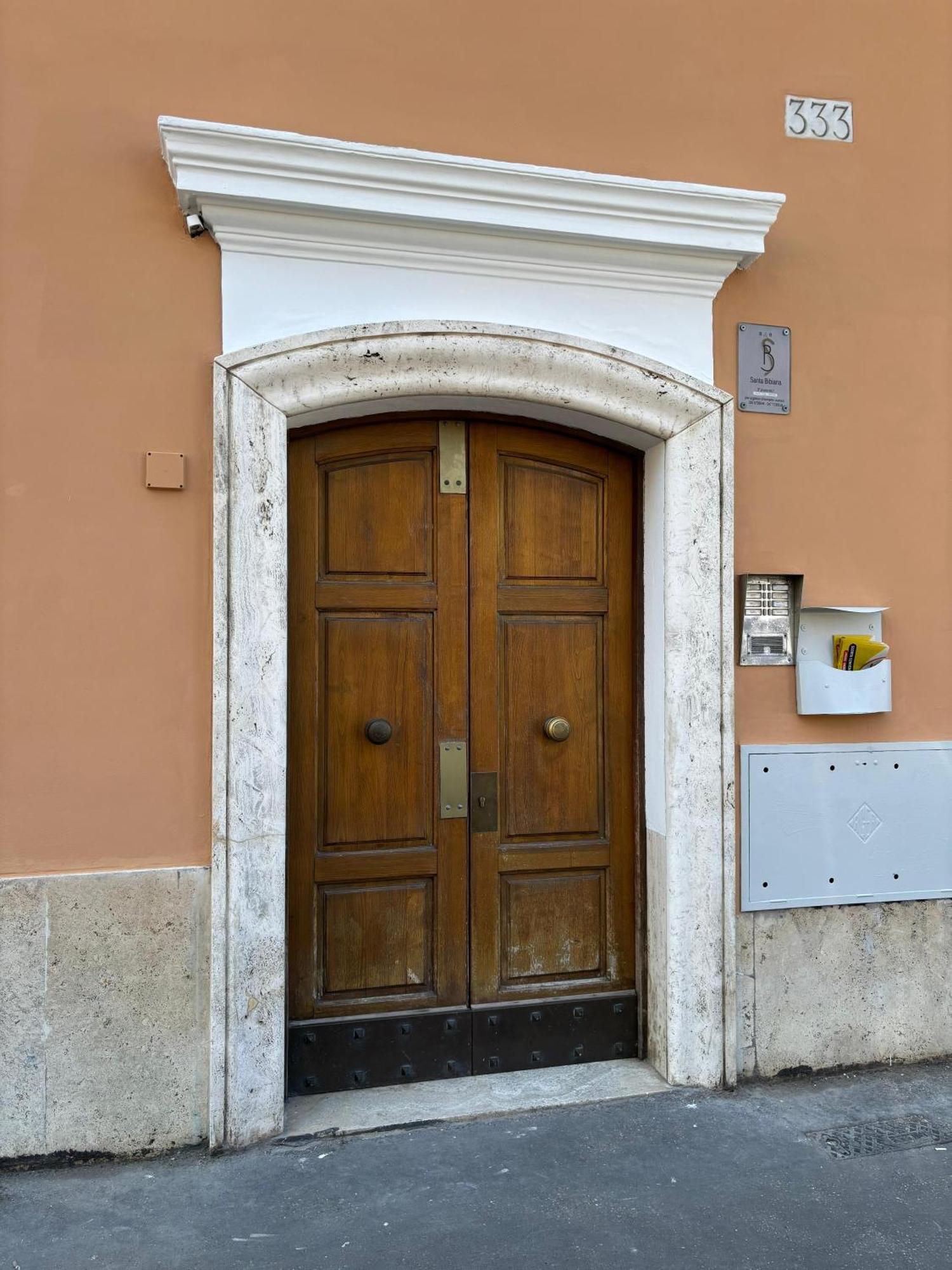 Santa Bibiana B&B Рим Екстер'єр фото